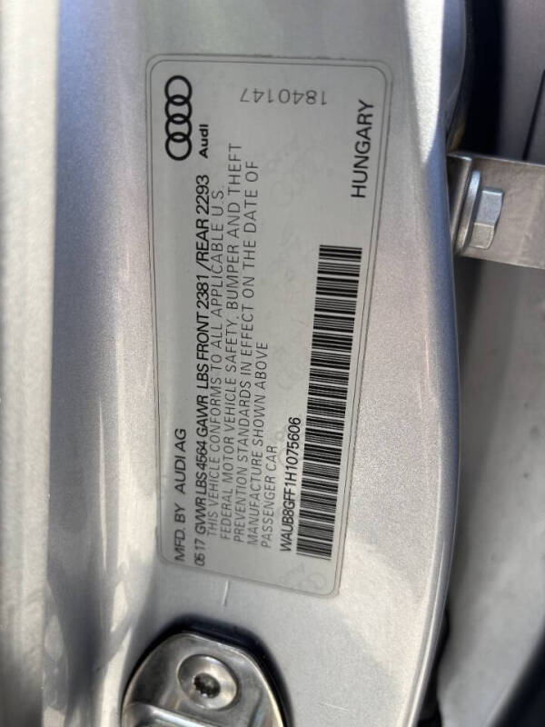 2017 Audi A3 2.0T quattro Premium