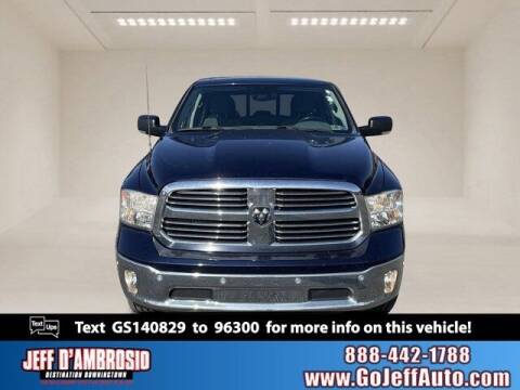 2016 RAM 1500 for sale at Jeff D'Ambrosio Auto Group in Downingtown PA