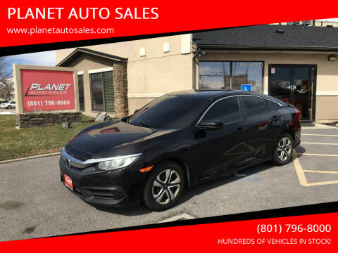 2017 Honda Civic for sale at PLANET AUTO SALES in Lindon UT