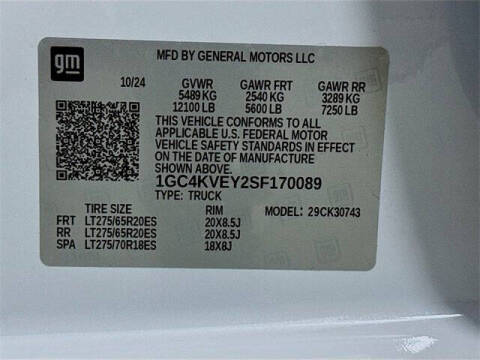 2025 Chevrolet Silverado 3500HD