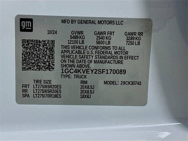 2025 Chevrolet Silverado 3500HD