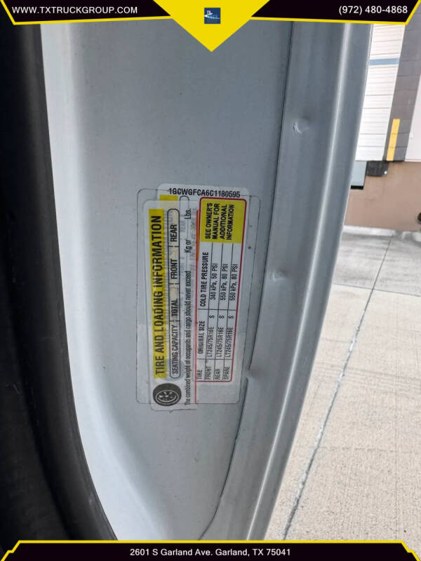 2012 Chevrolet Express 2500