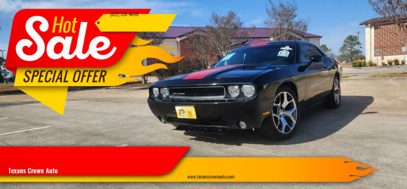 2014 Dodge Challenger for sale at Crown Auto Sales in Sugar Land TX