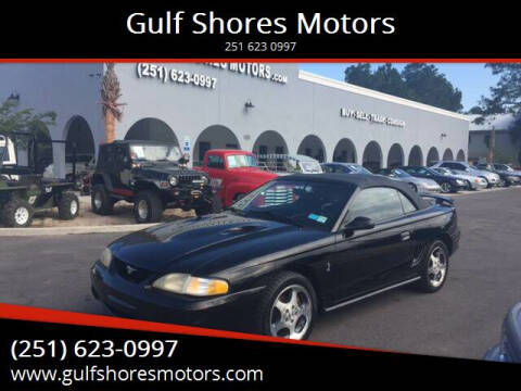 1996 Ford Mustang SVT Cobra for sale at Gulf Shores Motors in Gulf Shores AL