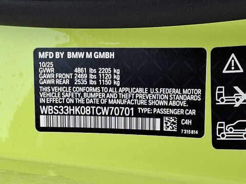 2026 BMW M4 Competition xDrive