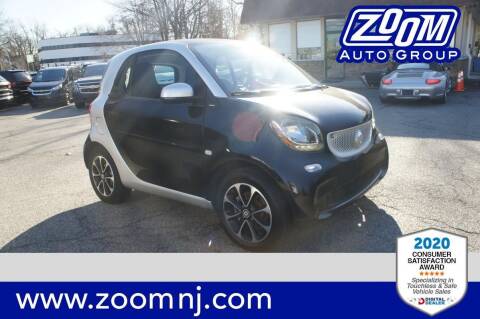 2016 Smart fortwo for sale at Zoom Auto Group in Parsippany NJ