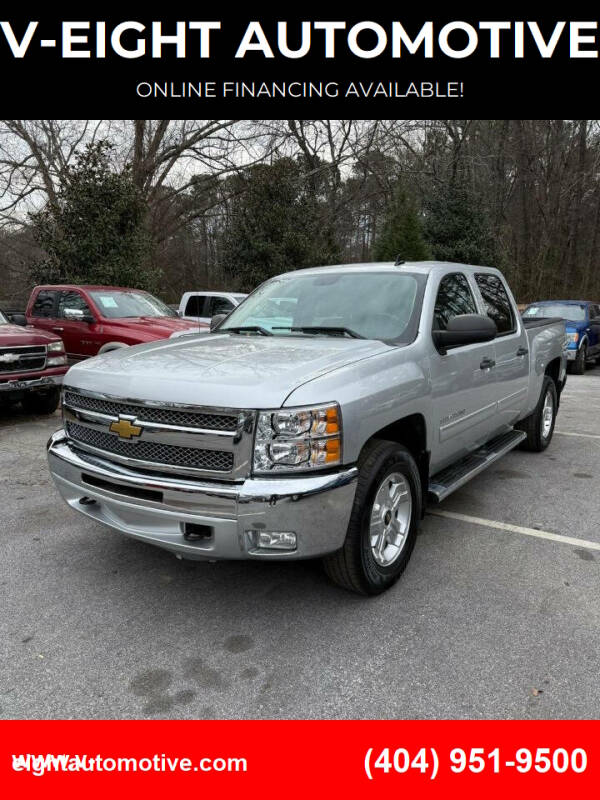 2012 Chevrolet Silverado 1500 for sale at V-EIGHT AUTOMOTIVE in Lithia Springs GA