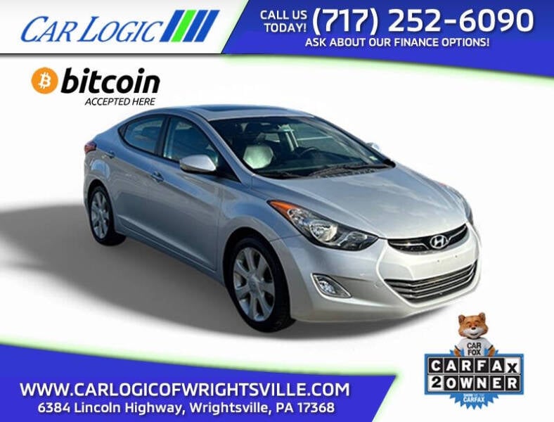 2013 Hyundai Elantra for sale at Car Logic of Wrightsville in Wrightsville PA