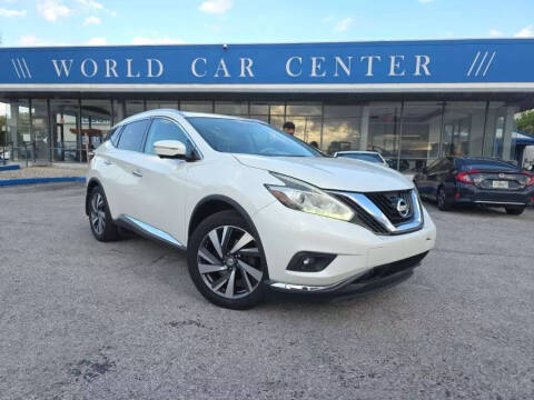 2015 Nissan Murano for sale at WORLD CAR CENTER & FINANCING LLC in Kissimmee FL