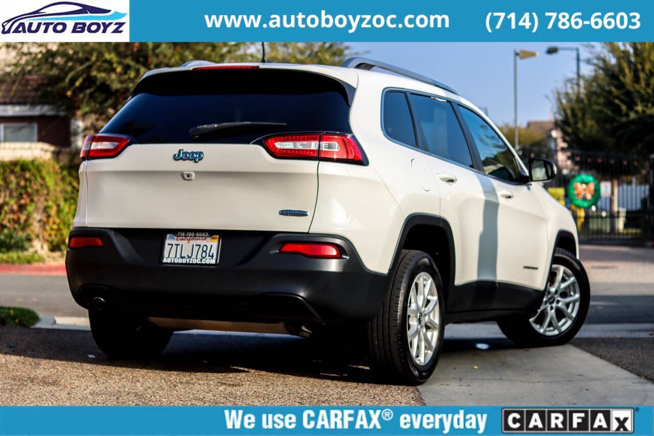 2016 Jeep Cherokee for sale at Auto Boyz in Garden Grove, CA