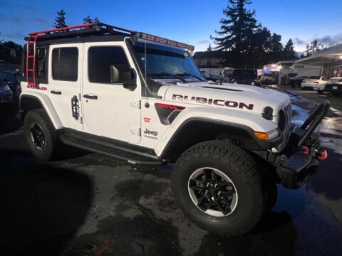 2018 Jeep Wrangler Unlimited for sale at Topline Auto Inc in San Mateo CA