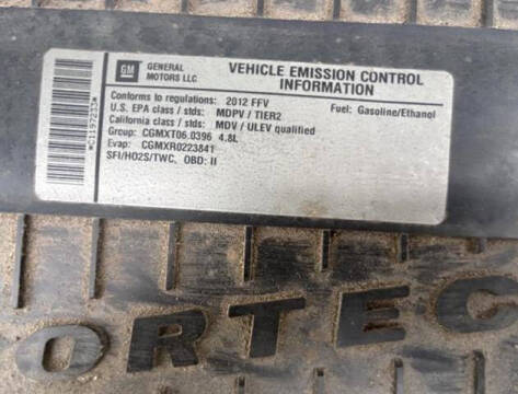 2012 Chevrolet Express 2500