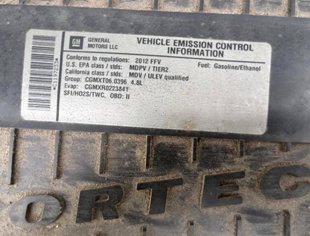 2012 Chevrolet Express 2500