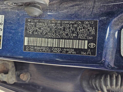 2012 Toyota Prius Three