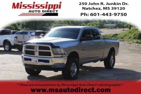 2012 RAM Ram Pickup 2500 for sale at Auto Group South - Mississippi Auto Direct in Natchez MS