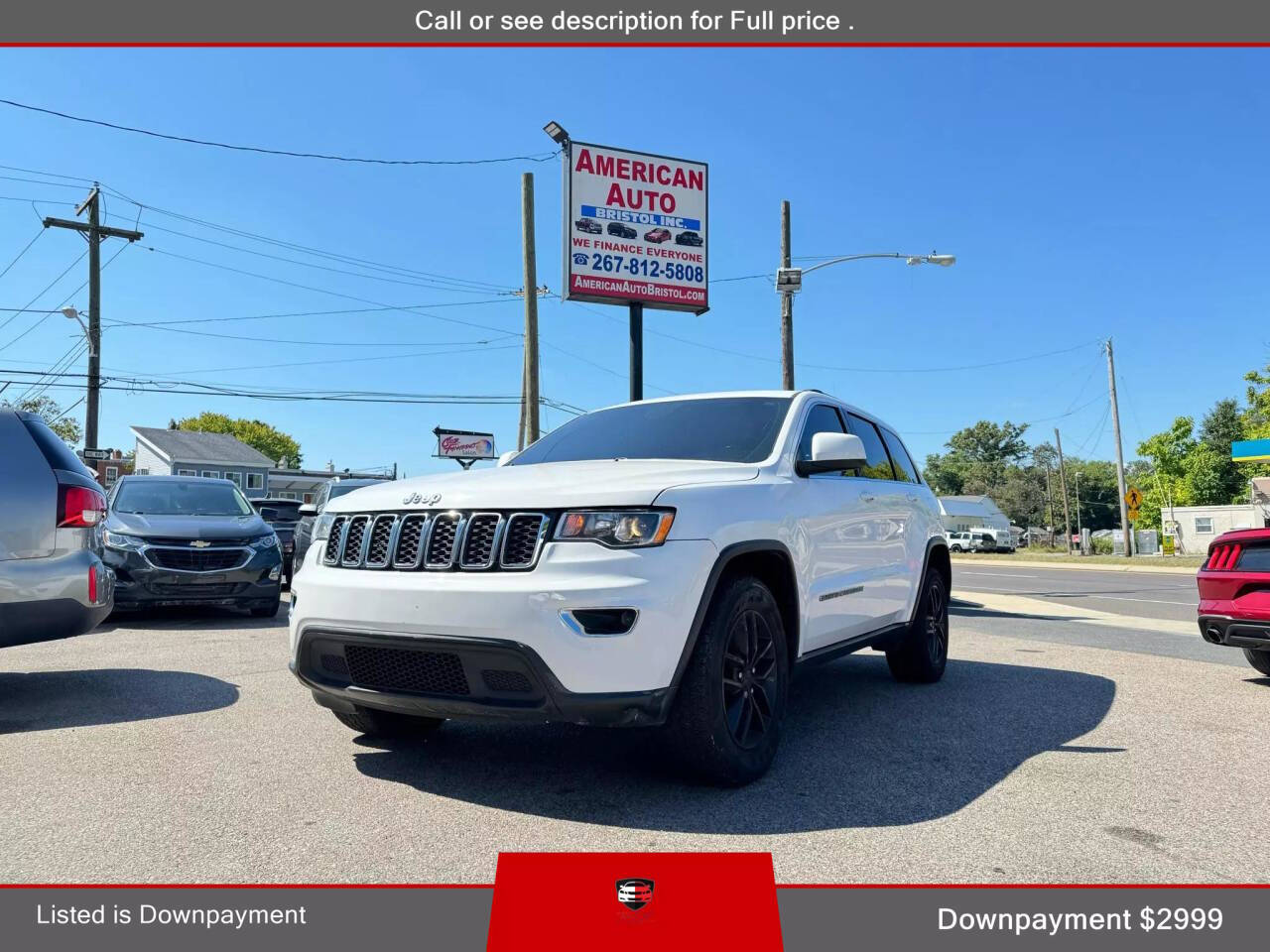 2018 Jeep Grand Cherokee for sale at American Auto Bristol Inc in Bristol, PA