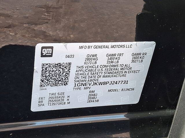 2023 Chevrolet Traverse RS
