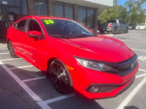 2020 Honda Civic for sale at Greenville Auto World in Greenville NC