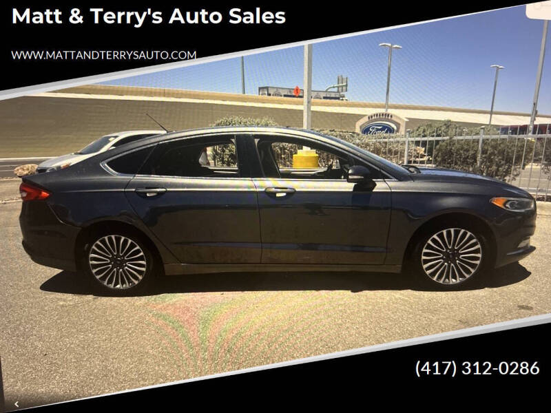 2017 Ford Fusion SE