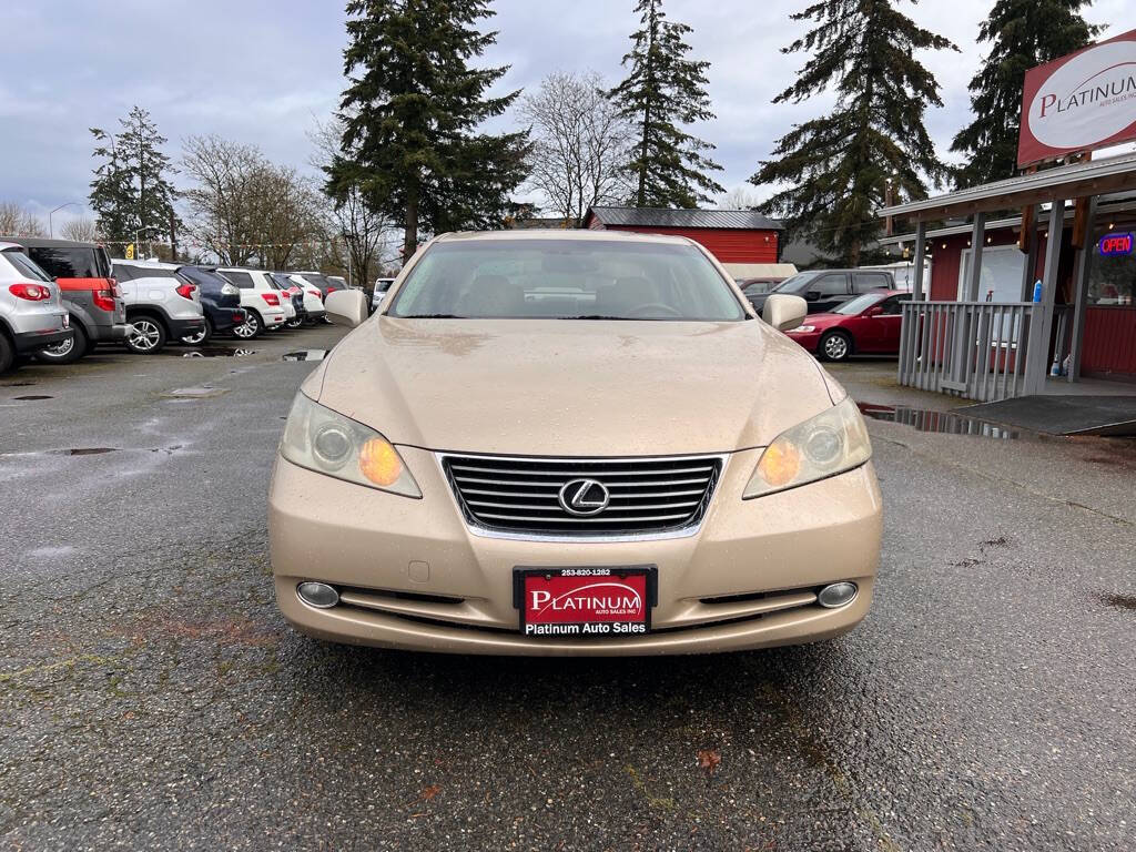 2007 Lexus ES 350 for sale at PLATINUM AUTO SALES INC in Lacey, WA