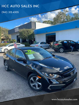 2019 Honda Civic for sale at HCC AUTO SALES INC in Sarasota FL