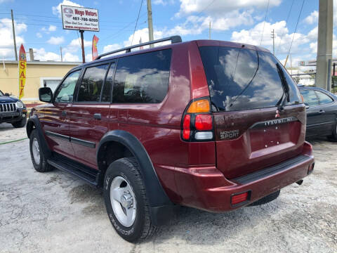 2001 Mitsubishi Montero Sport for sale at Mego Motors in Casselberry FL