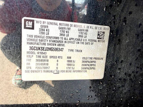 2017 Chevrolet Silverado 1500