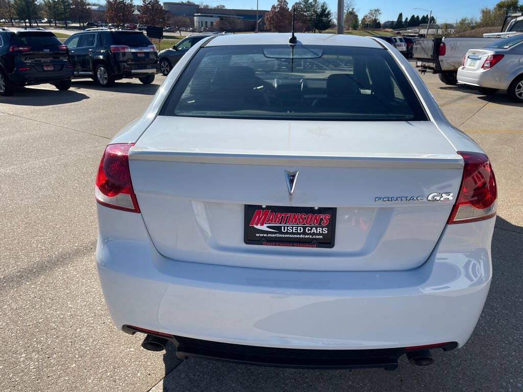 2009 Pontiac G8 for sale at Martinson's Used Cars in Altoona, IA