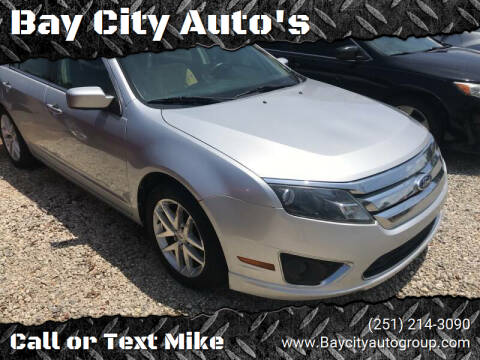 2011 Ford Fusion for sale at Bay City Auto's in Mobile AL