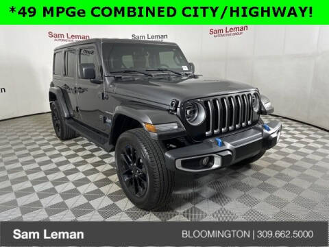 2022 Jeep Wrangler Unlimited for sale at Sam Leman CDJR Bloomington in Bloomington IL