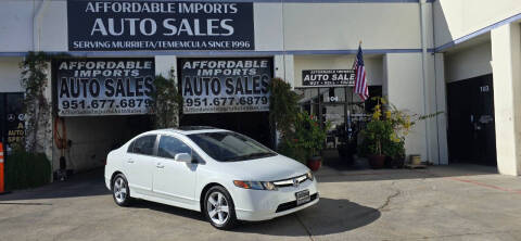 2006 Honda Civic for sale at Affordable Imports Auto Sales in Murrieta CA