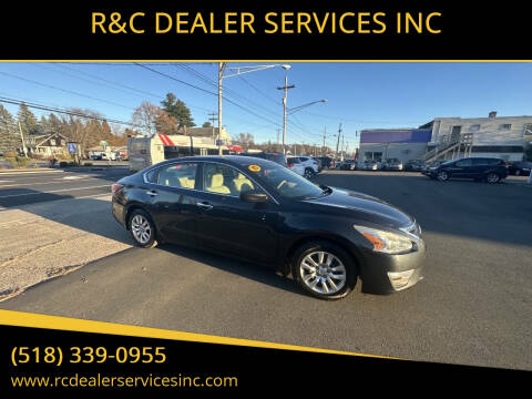 2015 Nissan Altima for sale at R&C DEALER SERVICES INC in Cohoes NY