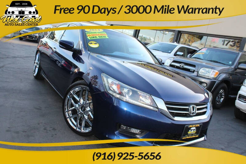 2014 Honda Accord for sale at West Coast Auto Sales Center in Sacramento CA