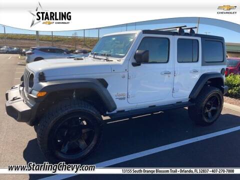 2018 Jeep Wrangler Unlimited for sale at Pedro @ Starling Chevrolet in Orlando FL