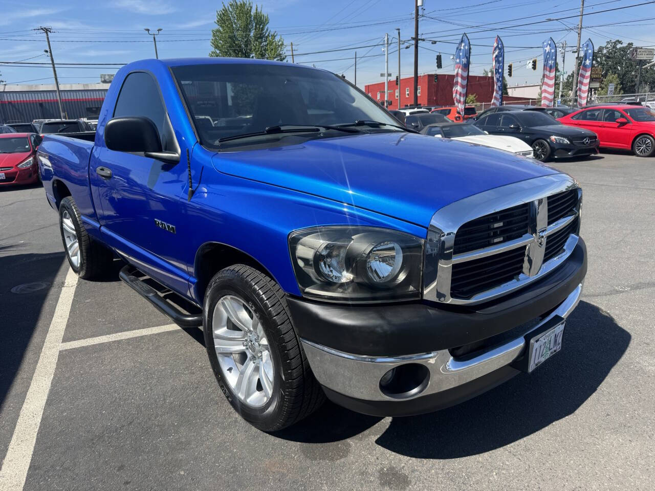 Blue 2008 Dodge Ram 1500 ST 2