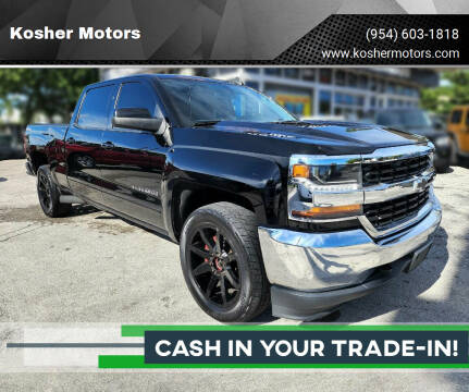 2016 Chevrolet Silverado 1500 for sale at Kosher Motors in Hollywood FL