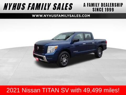 2021 Nissan Titan for sale at Nyhus Family Sales in Perham MN