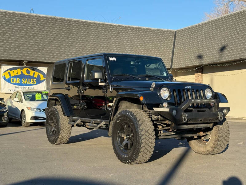 2015 Jeep Wrangler Unlimited for sale at Tri City Car Sales, LLC in Kennewick WA