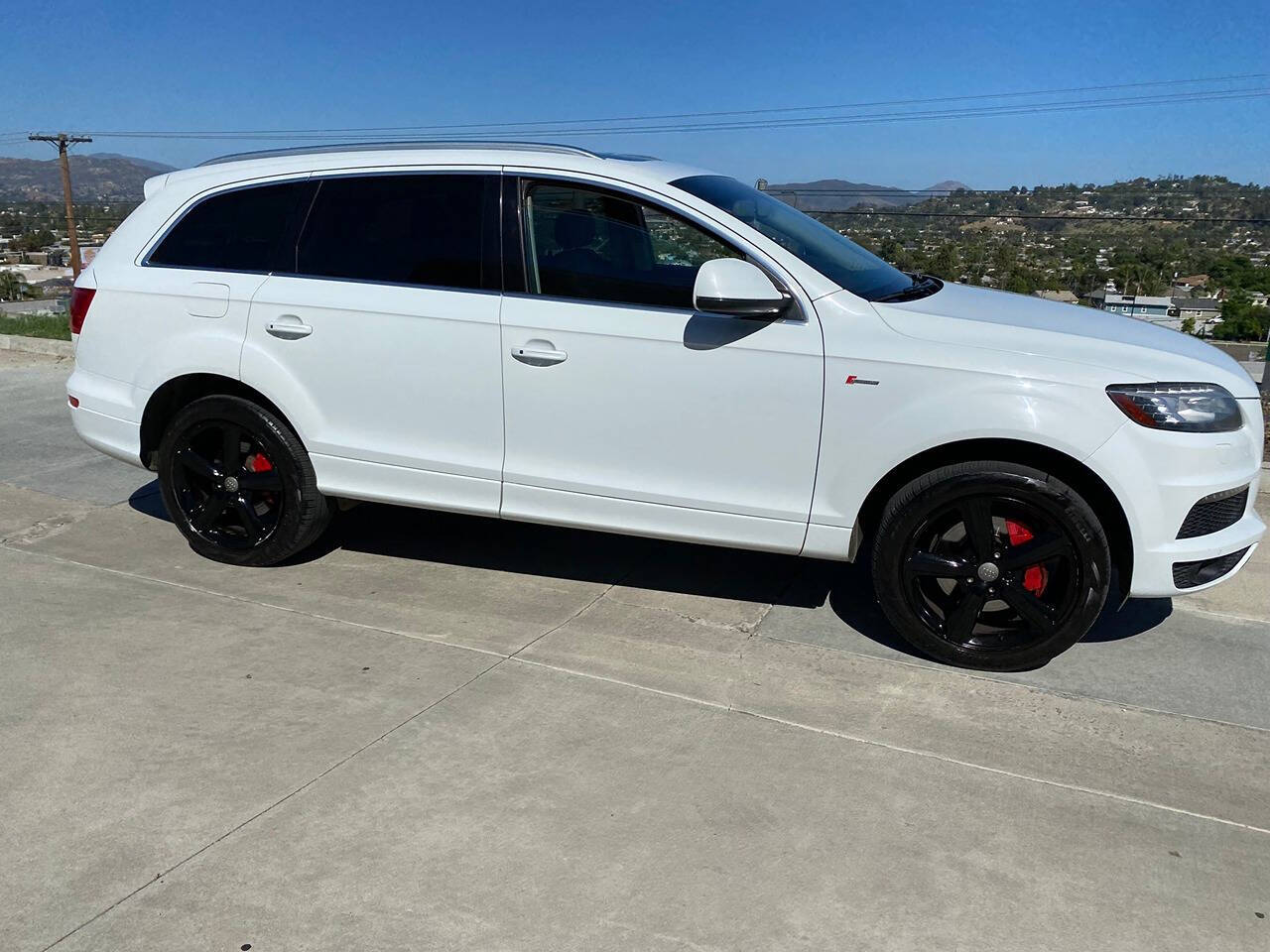 2014 Audi Q7 for sale at Ride and Trust in El Cajon, CA