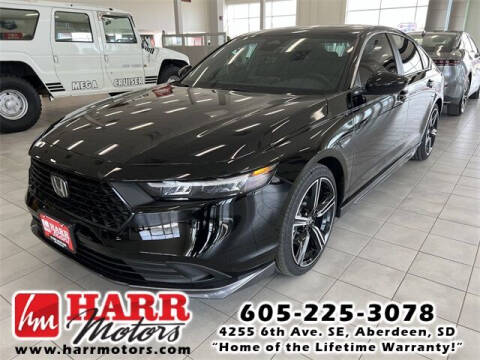 2023 Honda Accord Hybrid for sale at Harr Motors Bargain Center in Aberdeen SD