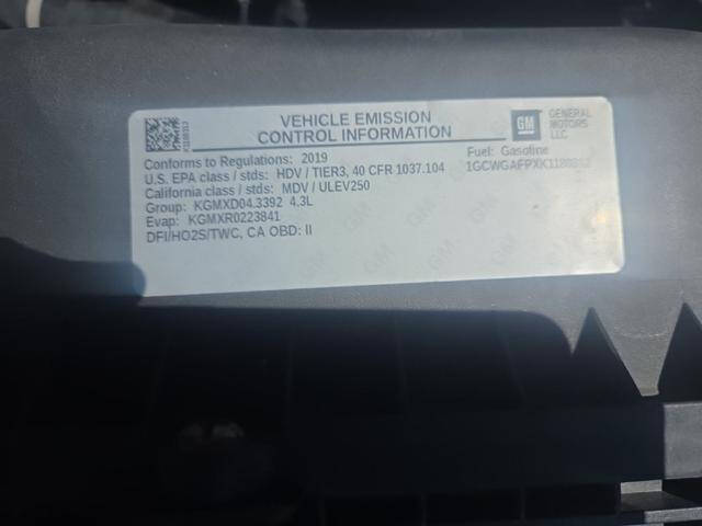 2019 Chevrolet Express 2500