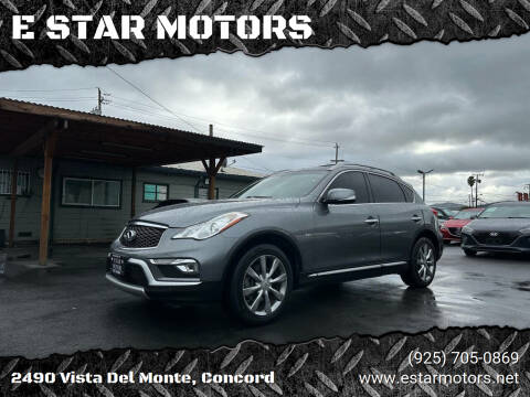 2017 Infiniti QX50 for sale at E STAR MOTORS in Concord CA
