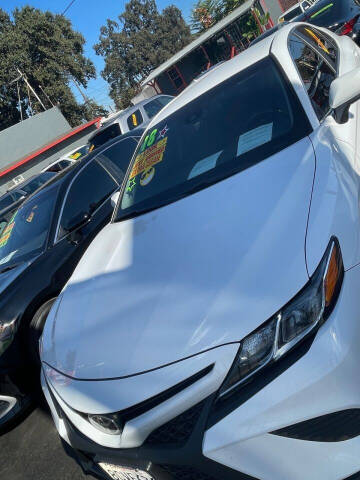 2018 Toyota Camry for sale at Rey's Auto Sales in Stockton CA