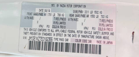 2014 Mazda MAZDA2 Sport