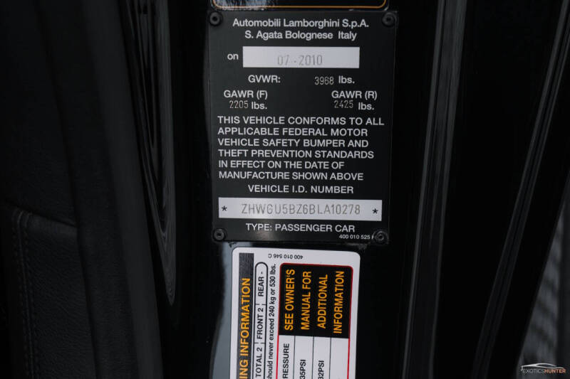 2011 Lamborghini Gallardo