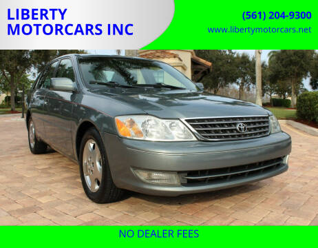 Toyota Avalon For Sale in Royal Palm Beach, FL - LIBERTY MOTORCARS INC