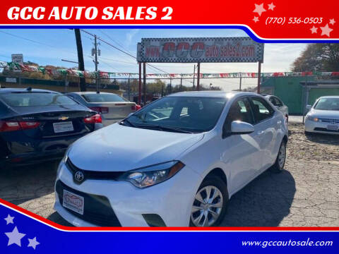 2015 Toyota Corolla for sale at GCC AUTO SALES 2 in Gainesville GA