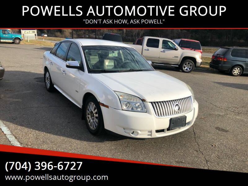 2008 Mercury Sable for sale at POWELLS AUTOMOTIVE GROUP in Gastonia NC