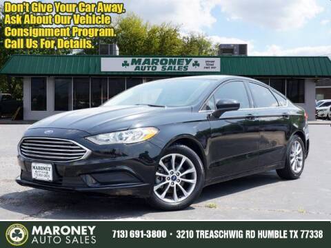 2017 Ford Fusion for sale at Maroney Auto Sales in Humble TX