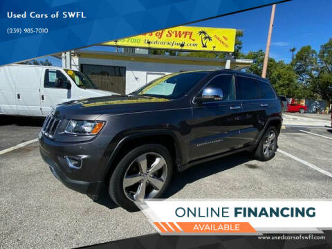 2014 Jeep Grand Cherokee for sale at Used Cars of SWFL in Fort Myers FL